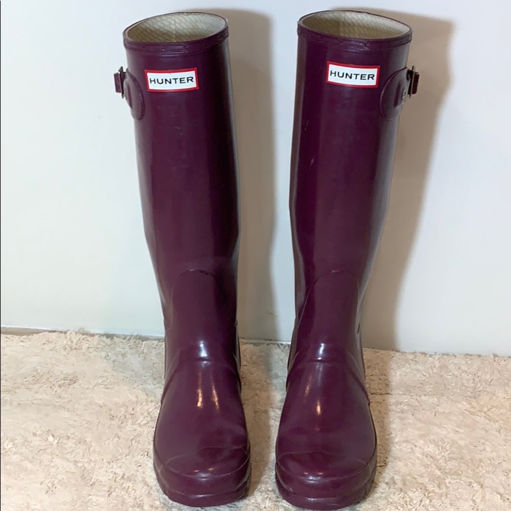 Hunter Rain Boots * Original Tall in Violet